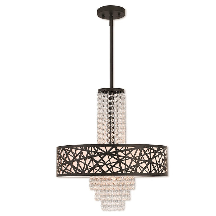 Livex Lighting Allendale Pendant Chandelier, Bronze