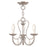 Livex Mirabella 3 Light Chandelier, Polished Chrome - 40863-05