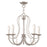 Livex Mirabella 5 Light Chandelier, Polished Chrome - 40865-05