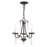 Livex Daphne 3 Light Mini Chandelier, English Bronze - 40873-92