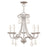 Livex Daphne 5 Light Chandelier, Polished Chrome - 40875-05