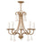 Livex Daphne 5 Light Chandelier, Antique Gold Leaf - 40875-48