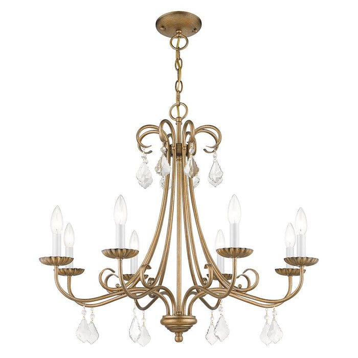 Livex Daphne 8 Light Large Chandelier