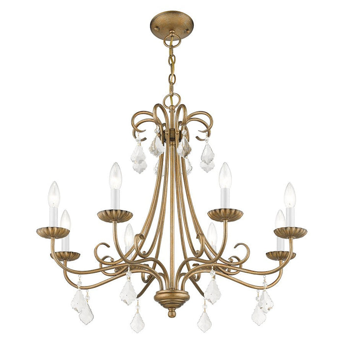 Livex Daphne 8 Light Large Chandelier