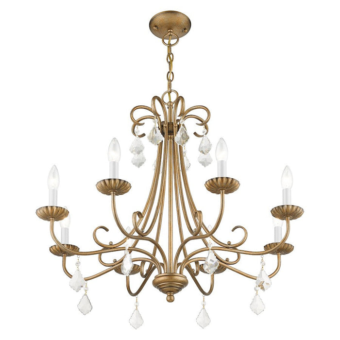 Livex Daphne 8 Light Large Chandelier