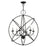 Livex Aria 6 Light Globe Pendant Chandelier