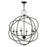 Livex Aria 6 Light Globe Pendant Chandelier