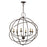 Livex Aria 6 Light Globe Pendant Chandelier