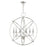 Livex Aria 6 Light Globe Pendant Chandelier