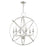 Livex Aria 6 Light Globe Pendant Chandelier