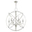 Livex Aria 6 Light Globe Pendant Chandelier