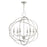 Livex Aria 6 Light Globe Pendant Chandelier