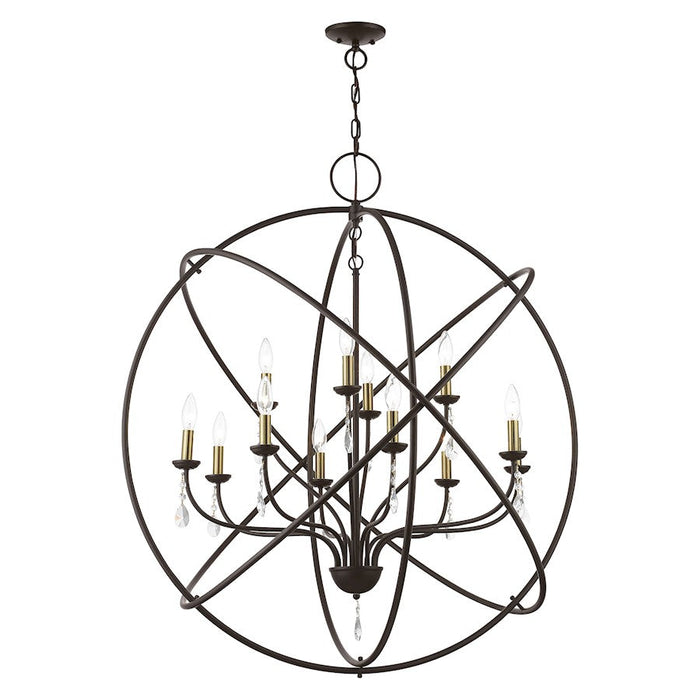 Livex Aria 12 Light Grande Foyer Chandelier