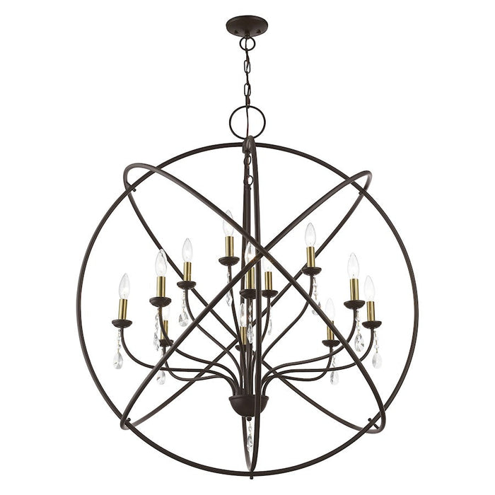 Livex Aria 12 Light Grande Foyer Chandelier