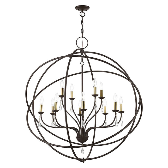 Livex Aria 12 Light Grande Foyer Chandelier