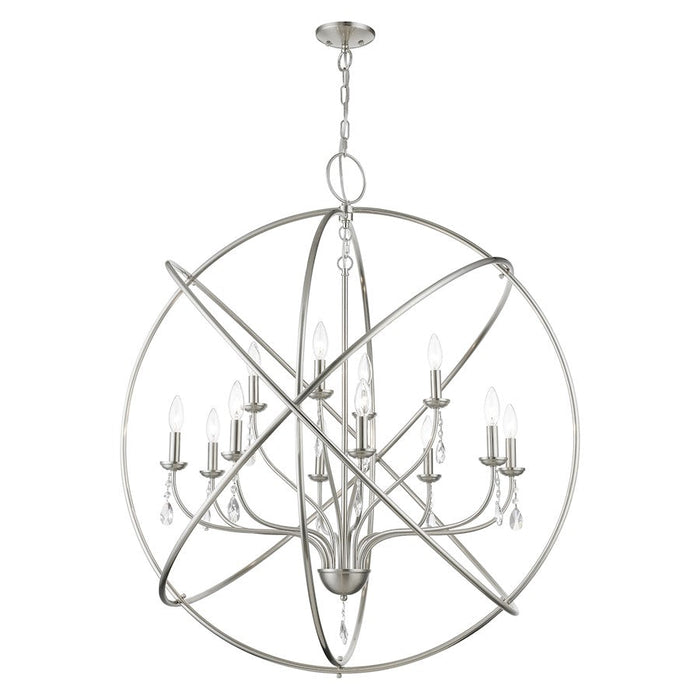 Livex Aria 12 Light Grande Foyer Chandelier