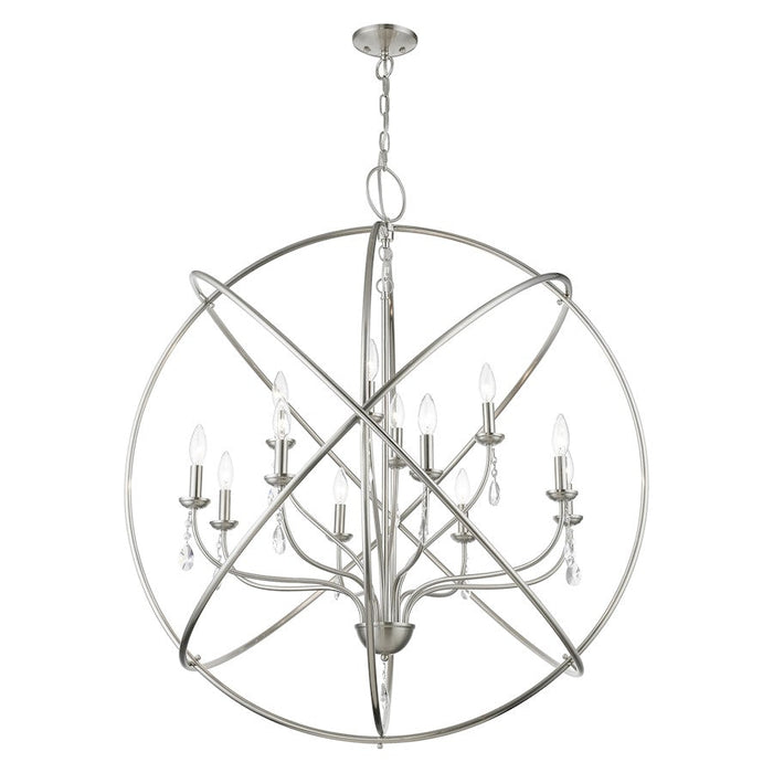 Livex Aria 12 Light Grande Foyer Chandelier