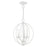 Livex Arabella 3 Light Globe Mini Chandelier/Semi-Flush Mount