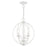 Livex Arabella 3 Light Globe Mini Chandelier/Semi-Flush Mount