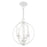 Livex Arabella 3 Light Globe Mini Chandelier/Semi-Flush Mount