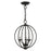 Livex Arabella 3 Light Globe Mini Chandelier/Semi-Flush Mount