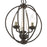 Livex Arabella 3 Light Globe Mini Chandelier/Semi-Flush Mount