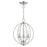 Livex Arabella 3 Light Globe Mini Chandelier/Semi-Flush Mount