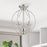 Livex Arabella 3 Light Globe Mini Chandelier/Semi-Flush Mount