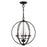 Livex Arabella 4 Light Globe Chandelier/Semi-Flush Mount