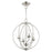 Livex Arabella 4 Light Globe Chandelier/Semi-Flush Mount