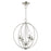 Livex Arabella 4 Light Globe Chandelier/Semi-Flush Mount