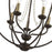 Livex Arabella 4 Light Globe Chandelier/Semi-Flush Mount