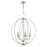 Livex Arabella 4 Light Globe Chandelier/Semi-Flush Mount