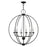 Livex Arabella 6 Light Globe Pendant Chandelier