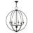 Livex Arabella 6 Light Globe Pendant Chandelier