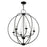 Livex Arabella 6 Light Globe Pendant Chandelier