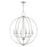 Livex Arabella 6 Light Globe Pendant Chandelier