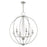 Livex Arabella 6 Light Globe Pendant Chandelier