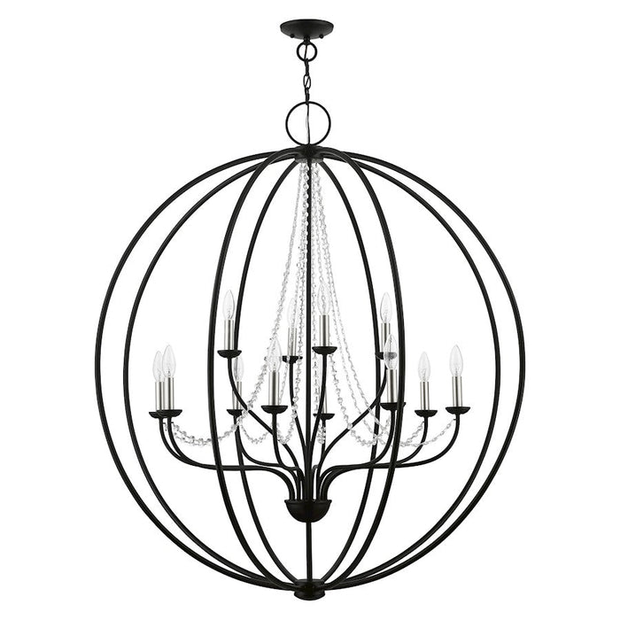 Livex Arabella 12 Light Grande Foyer Chandelier