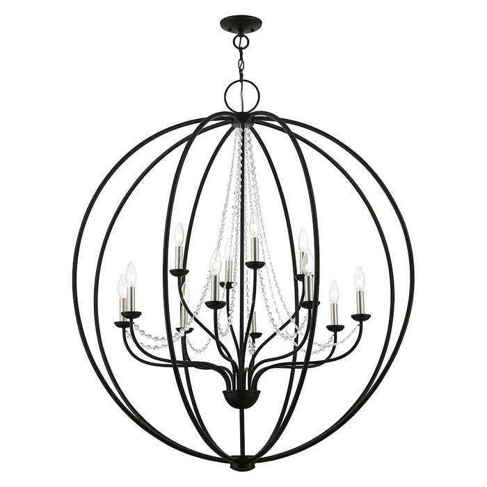 Livex Arabella 12 Light Grande Foyer Chandelier