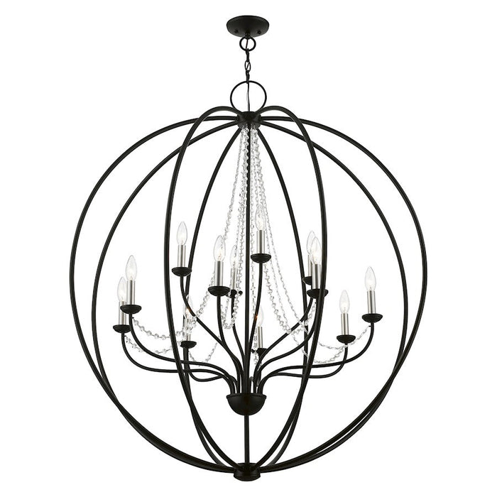 Livex Arabella 12 Light Grande Foyer Chandelier