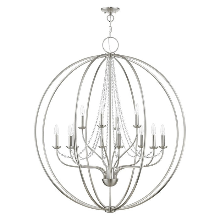 Livex Arabella 12 Light Grande Foyer Chandelier