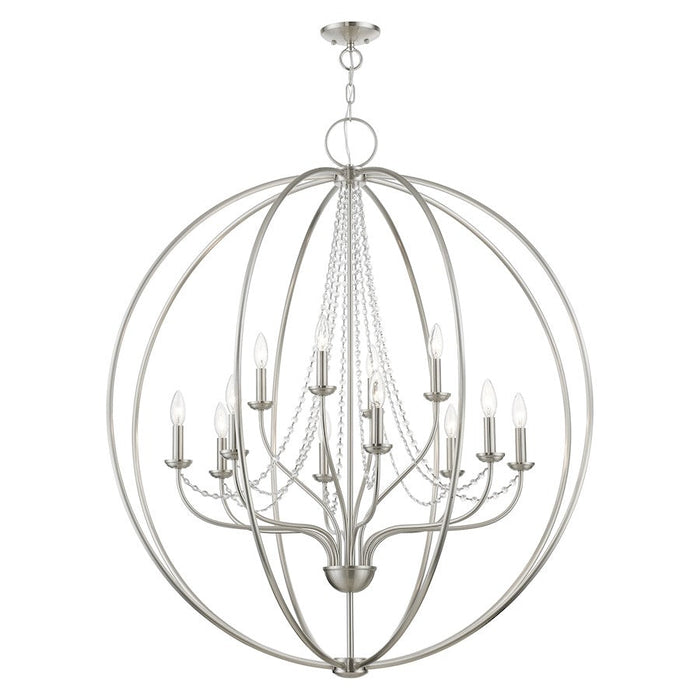 Livex Arabella 12 Light Grande Foyer Chandelier