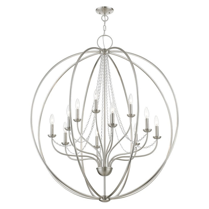 Livex Arabella 12 Light Grande Foyer Chandelier