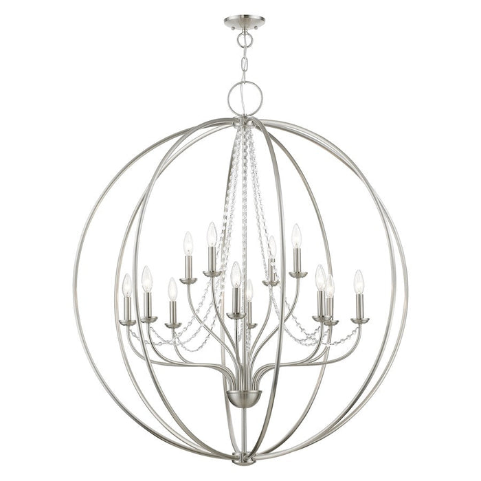 Livex Arabella 12 Light Grande Foyer Chandelier