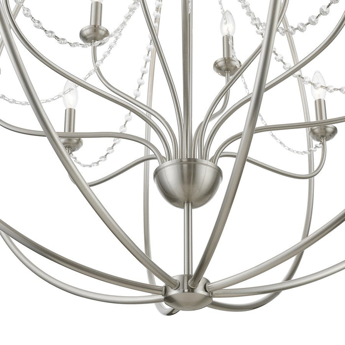 Livex Arabella 12 Light Grande Foyer Chandelier