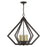 Livex Prism Chandelier, English Bronze/Antique Brass