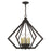 Livex Prism Chandelier, English Bronze/Antique Brass