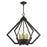 Livex Prism Chandelier, English Bronze/Antique Brass