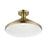 Livex Geneva 1 Light Semi-Flush Mount